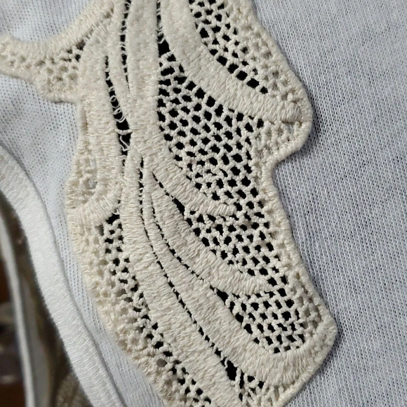 We the free. Free people lace sleeveless high low top new with tags white - Picture 3 of 7